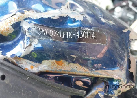 2019 Hyundai Elantra Se z USA, uszkodzony, nr VIN 5NPD74LF1KH430114